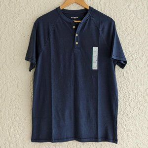 Short Sleeve Henley Shirt (NWT)